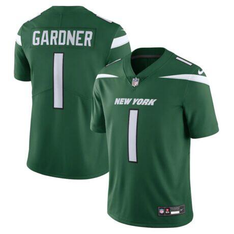 Ahmad Sauce Gardner New York Jets Nike Vapor Untouchable Limited Jersey - - Front View