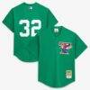Roy Halladay Toronto Blue Jays Mitchell & Ness Authentic Batting Practice Jersey - Green - Front View