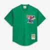 Roy Halladay Toronto Blue Jays Mitchell & Ness Authentic Batting Practice Jersey - Green - Side View