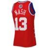 Steve Nash Western Conference Mitchell & Ness 2003 All Star Game Swingman Jersey - Red - Detail View