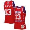 Steve Nash Western Conference Mitchell & Ness 2003 All Star Game Swingman Jersey - Red - Front View