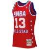 Steve Nash Western Conference Mitchell & Ness 2003 All Star Game Swingman Jersey - Red - Side View
