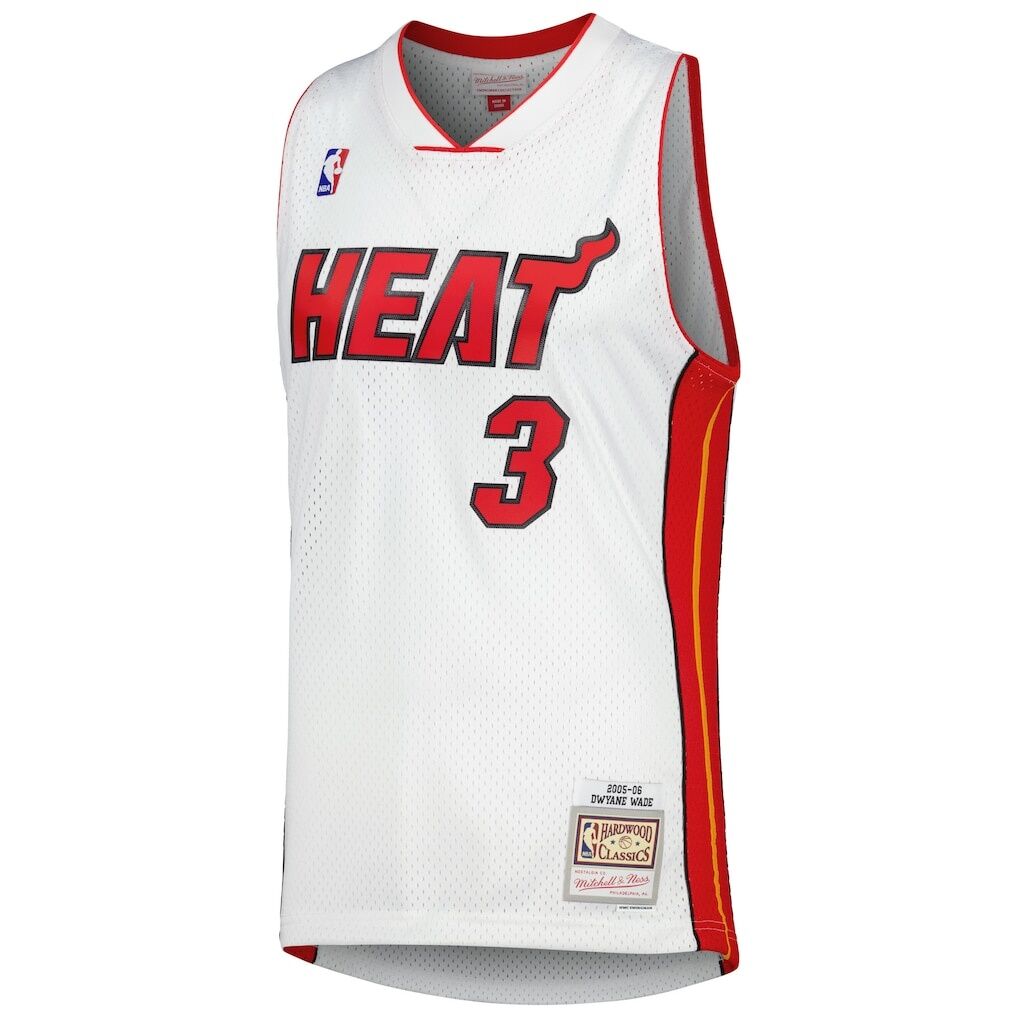 Dwyane Wade Miami Heat Mitchell & Ness 2005/06 Hardwood Classics Swingman Jersey