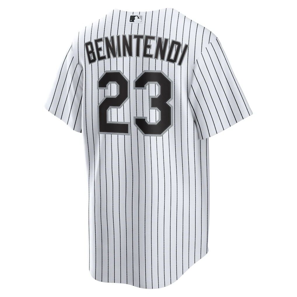 Andrew Benintendi Chicago White Sox Nike Home Official Player Jersey - White/Black
