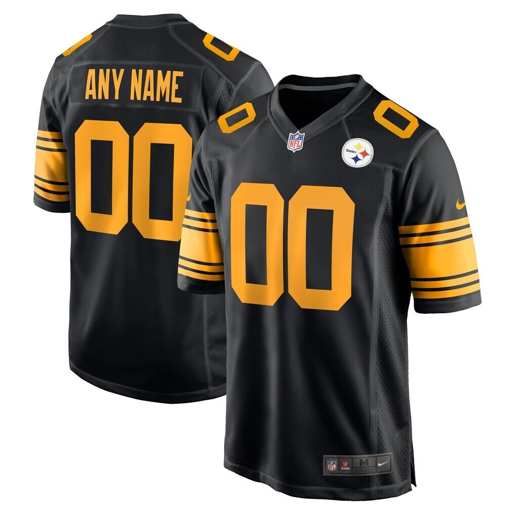 Pittsburgh Steelers Nike Alternate Custom Game Jersey