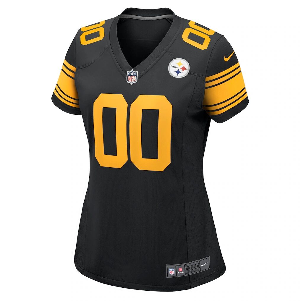 Pittsburgh Steelers Nike Women's Alternate Custom Game Jersey