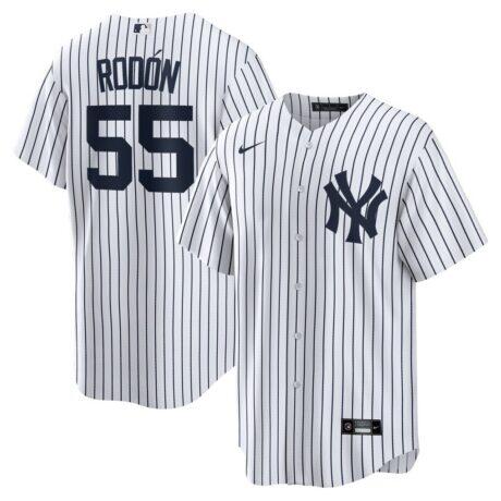 Carlos Rodon New York Yankees Nike Home Official Player Jersey - - Front View