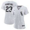 Andrew Benintendi Chicago White Sox Nike Women's Home Official Player Jersey - - Front View