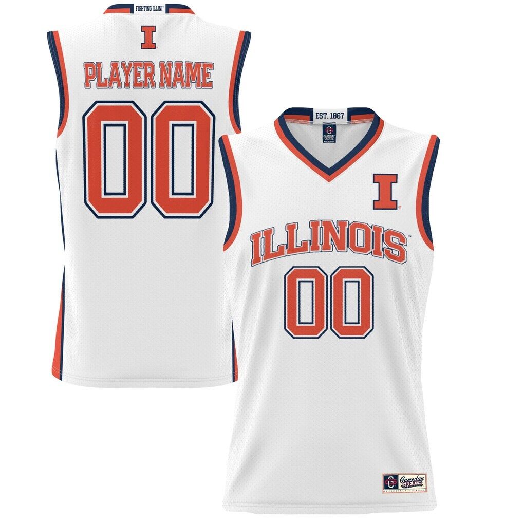 Illinois Fighting Illini GameDay Greats Unisex  Lightweight NIL Pick-A-Player Women's Basketball Jersey