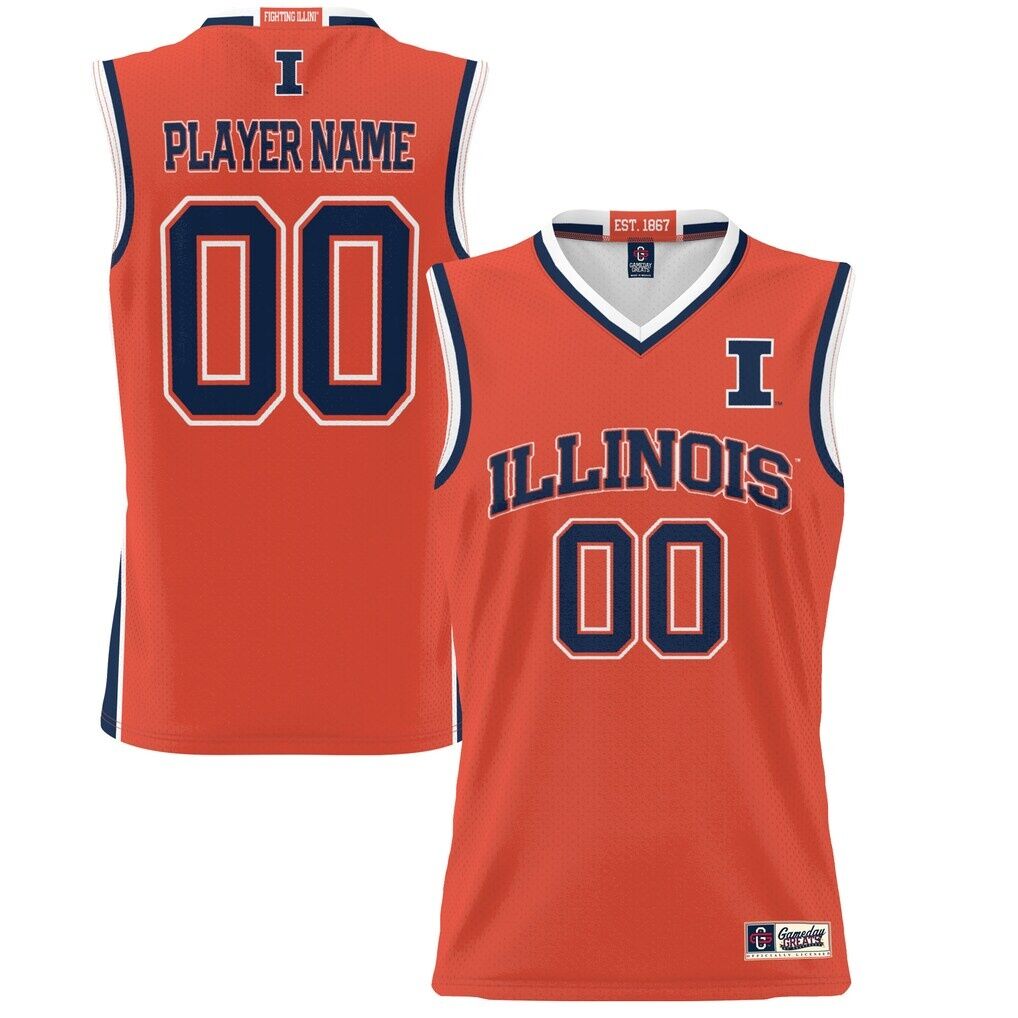 Illinois Fighting Illini GameDay Greats Youth NIL Pick-A-Player Lightweight Women's Basketball Jersey