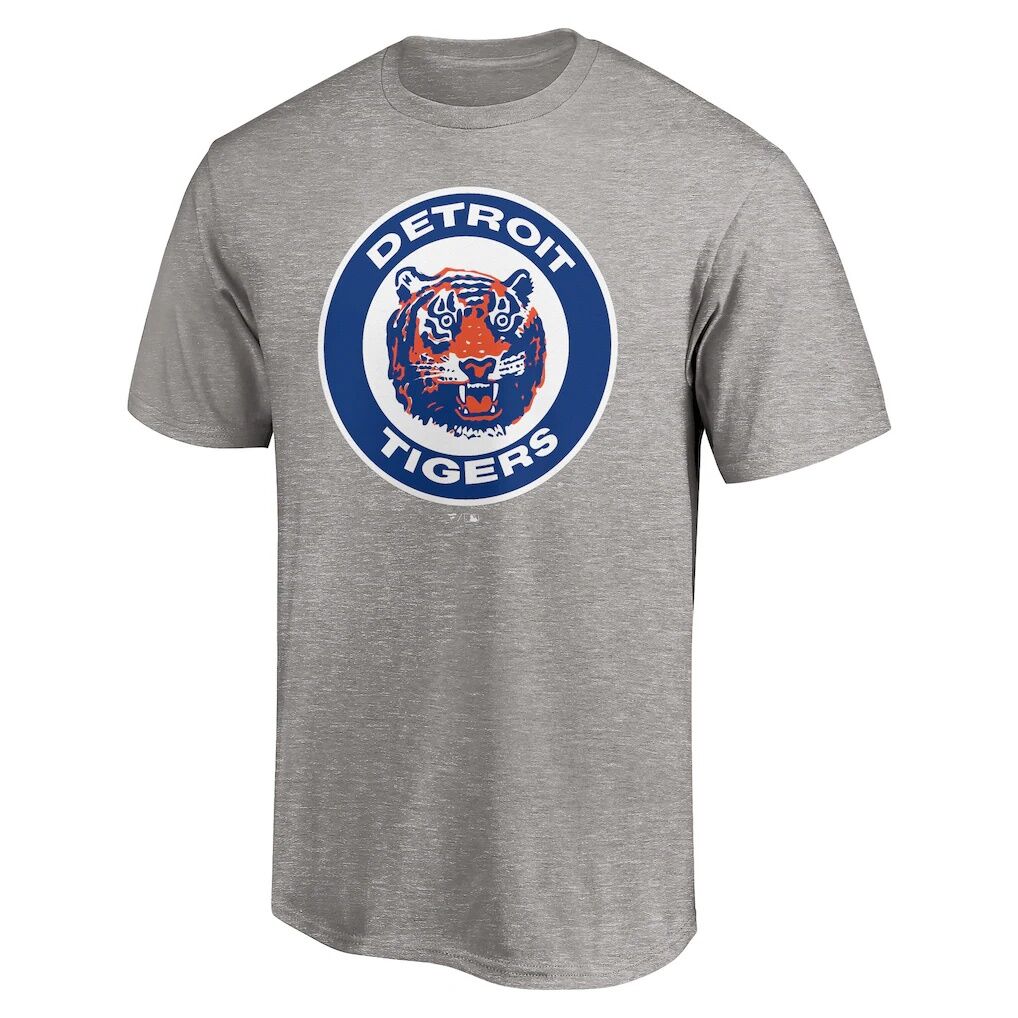 Detroit Tigers Cooperstown Collection Huntington T-Shirt – Heather Gray