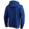 Los Angeles Dodgers Official Wordmark Fitted Pullover Hoodie - - Detail View