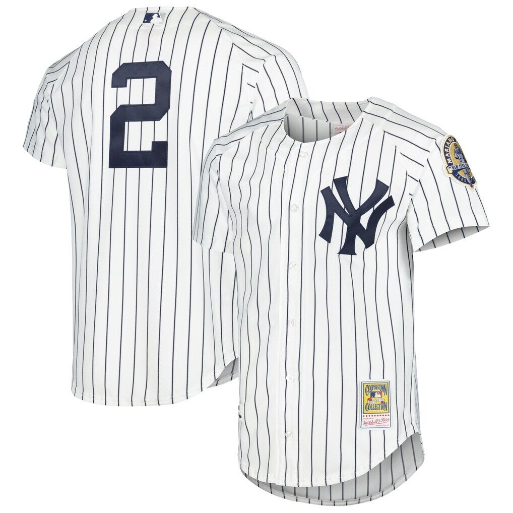 Derek Jeter New York Yankees Mitchell & Ness Cooperstown Collection Authentic Jersey