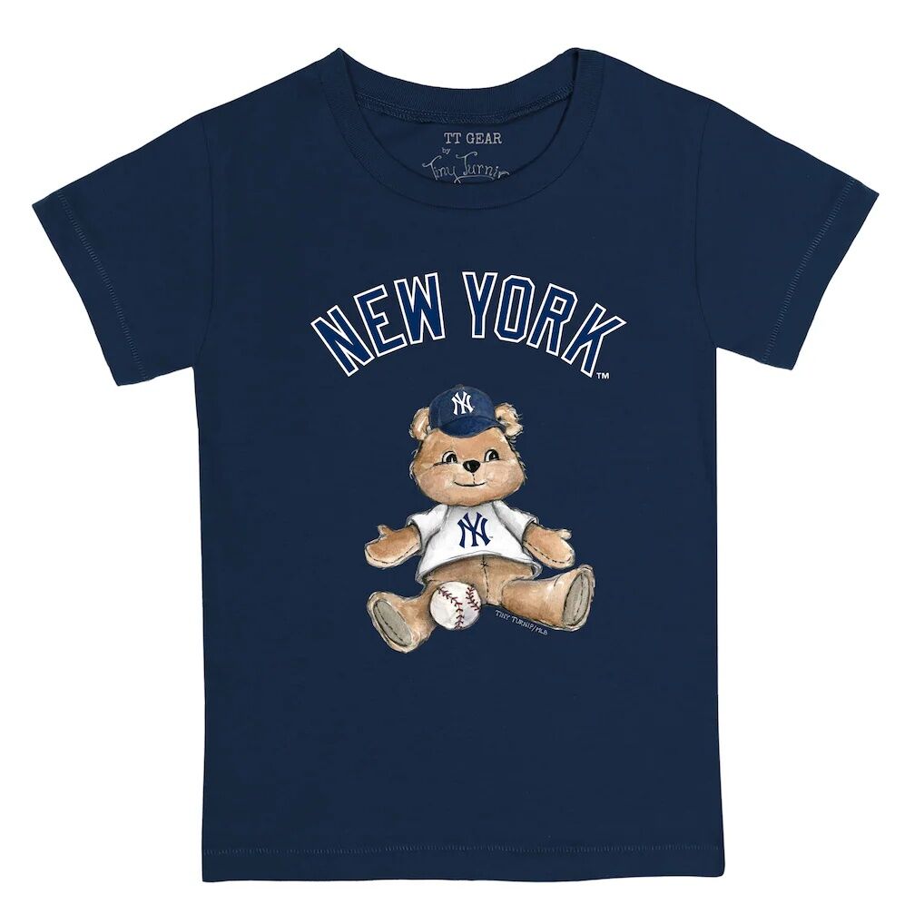 New York Yankees Tiny Turnip Infant Teddy Boy T-Shirt