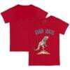 Boston Red Sox Tiny Turnip Toddler TT Rex T-Shirt - Red - Front View