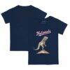 Washington Nationals Tiny Turnip Toddler TT Rex T-Shirt - Navy - Front View