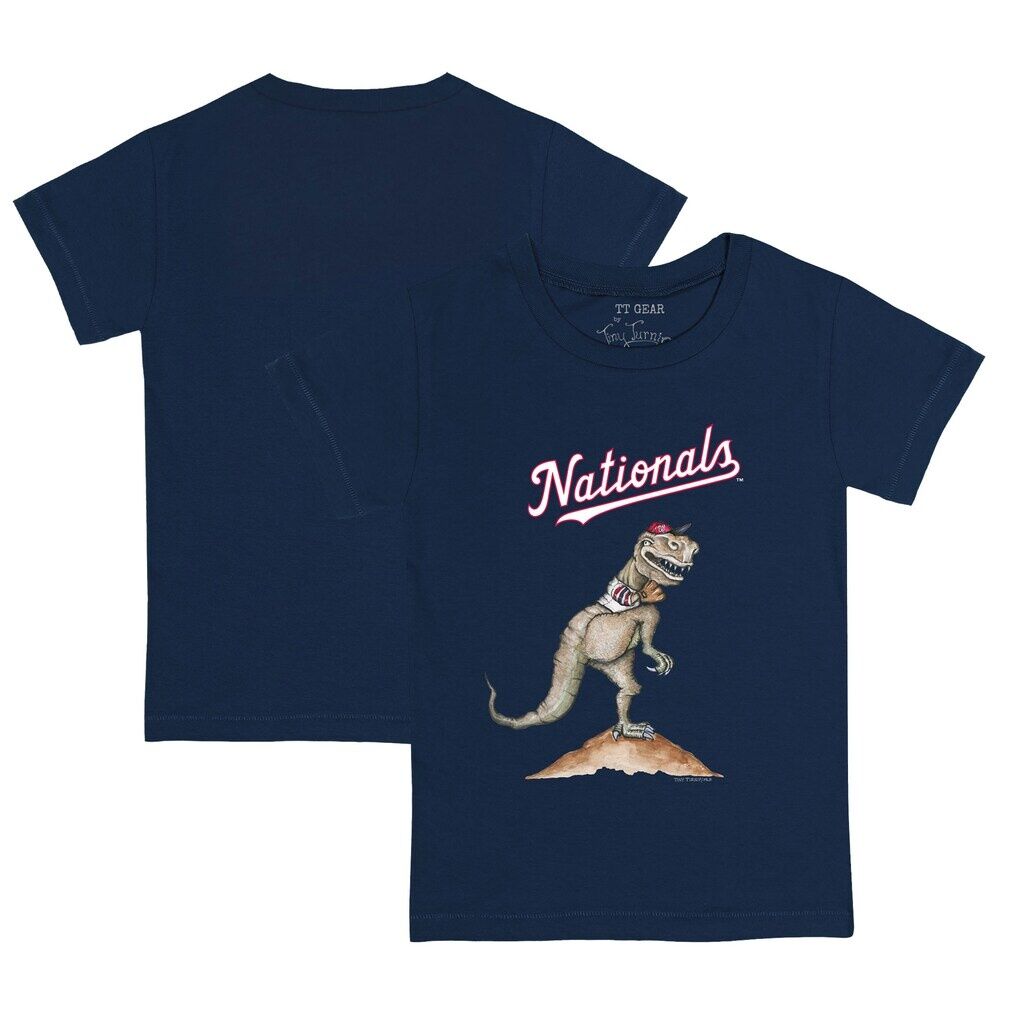 Washington Nationals Tiny Turnip Toddler TT Rex T-Shirt