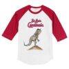 St. Louis Cardinals Tiny Turnip Toddler TT Rex 3/4-Sleeve Raglan T-Shirt - - Side View