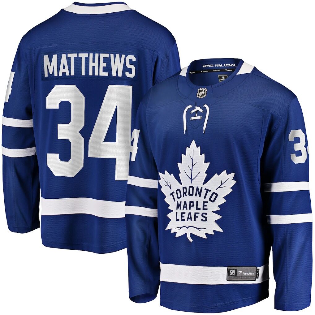 Auston Matthews Toronto Maple Leafs Fashion7 Home Breakaway Jersey