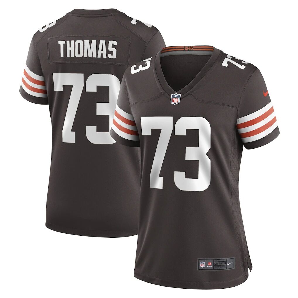 Joe Thomas Cleveland Browns Nike Women's Retired Game Player Jersey