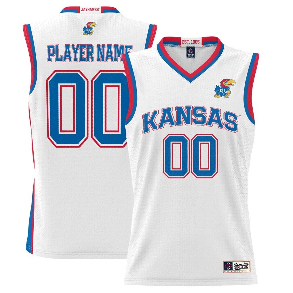 Kansas Jayhawks GameDay Greats Youth NIL Pick-A-Player Lightweight Men's Basketball Jersey