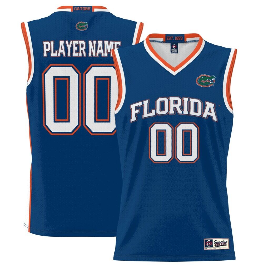 Florida Gators GameDay Greats Youth NIL Pick-A-Player Lightweight Women's Basketball Jersey - Royal