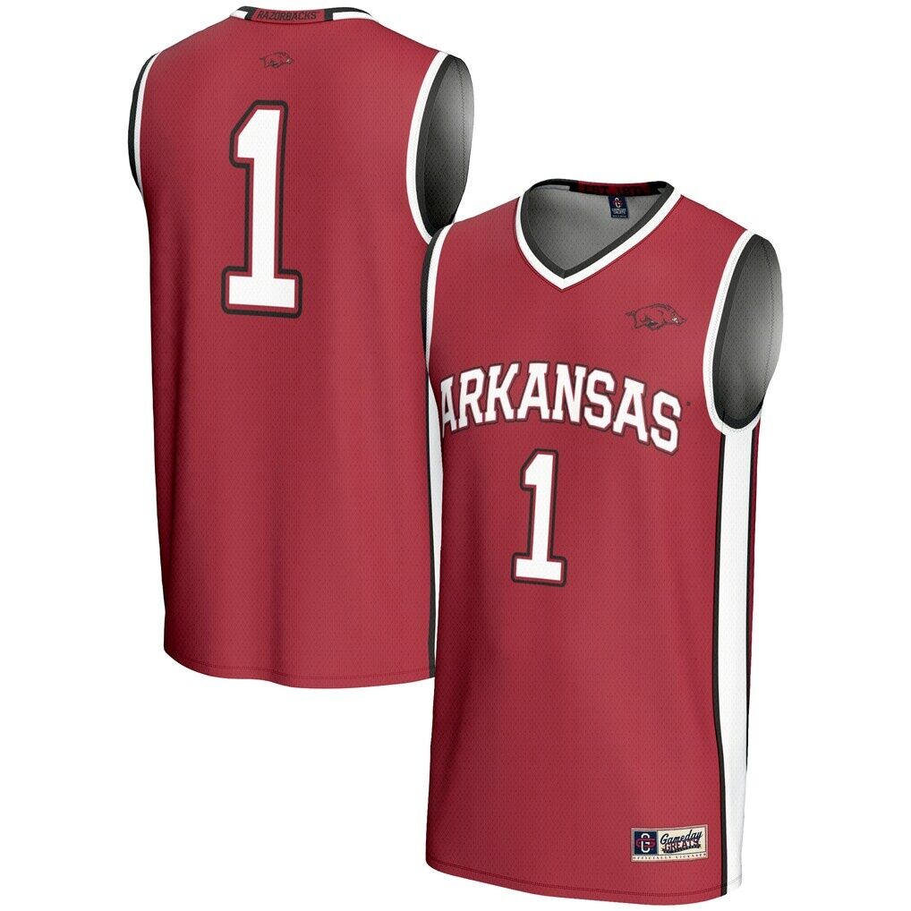 #1  Arkansas Razorbacks GameDay Greats  Lightweight Basketball Jersey - Cardinal