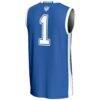 #1 BYU Cougars GameDay Greats Lightweight Basketball Jersey - Royal - Detail View