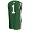 #1 Colorado State Rams GameDay Greats Lightweight Basketball Jersey - Green - Detail View