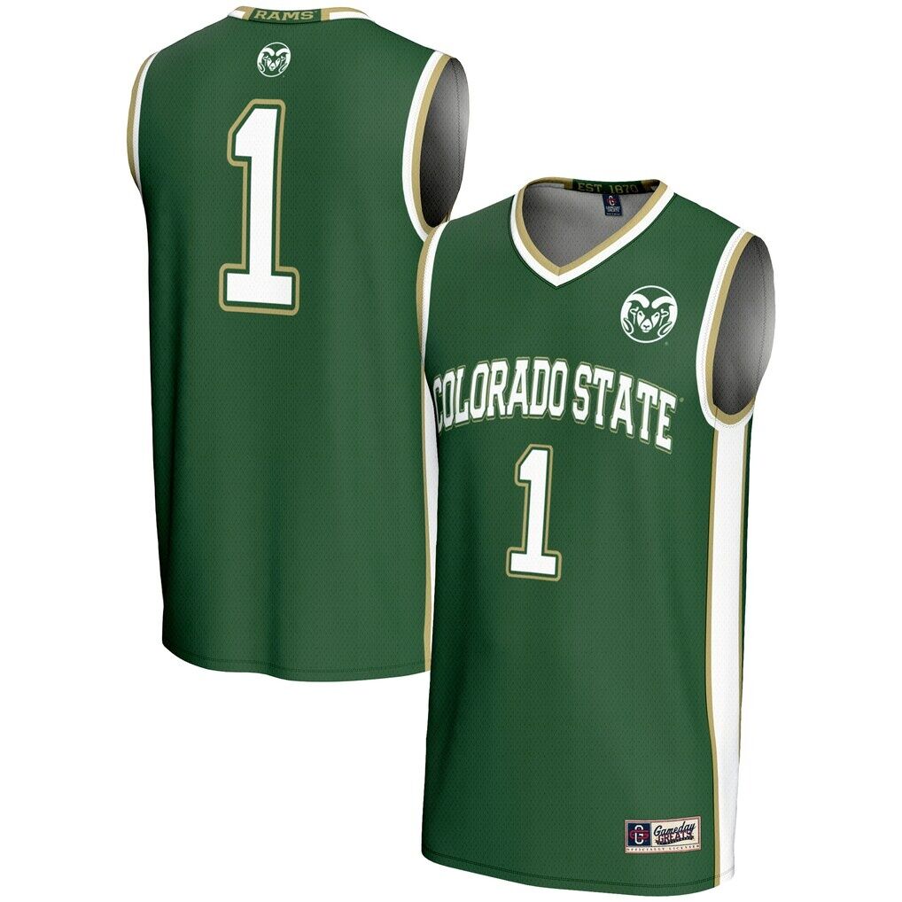 #1  Colorado State Rams GameDay Greats  Lightweight Basketball Jersey
