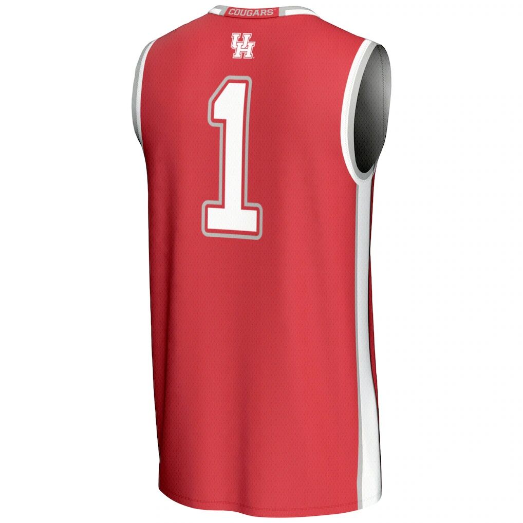 #1  Houston Cougars GameDay Greats  Lightweight Basketball Jersey