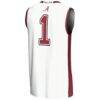 #1 Alabama Crimson Tide GameDay Greats Youth Lightweight Basketball Jersey - White - Detail View