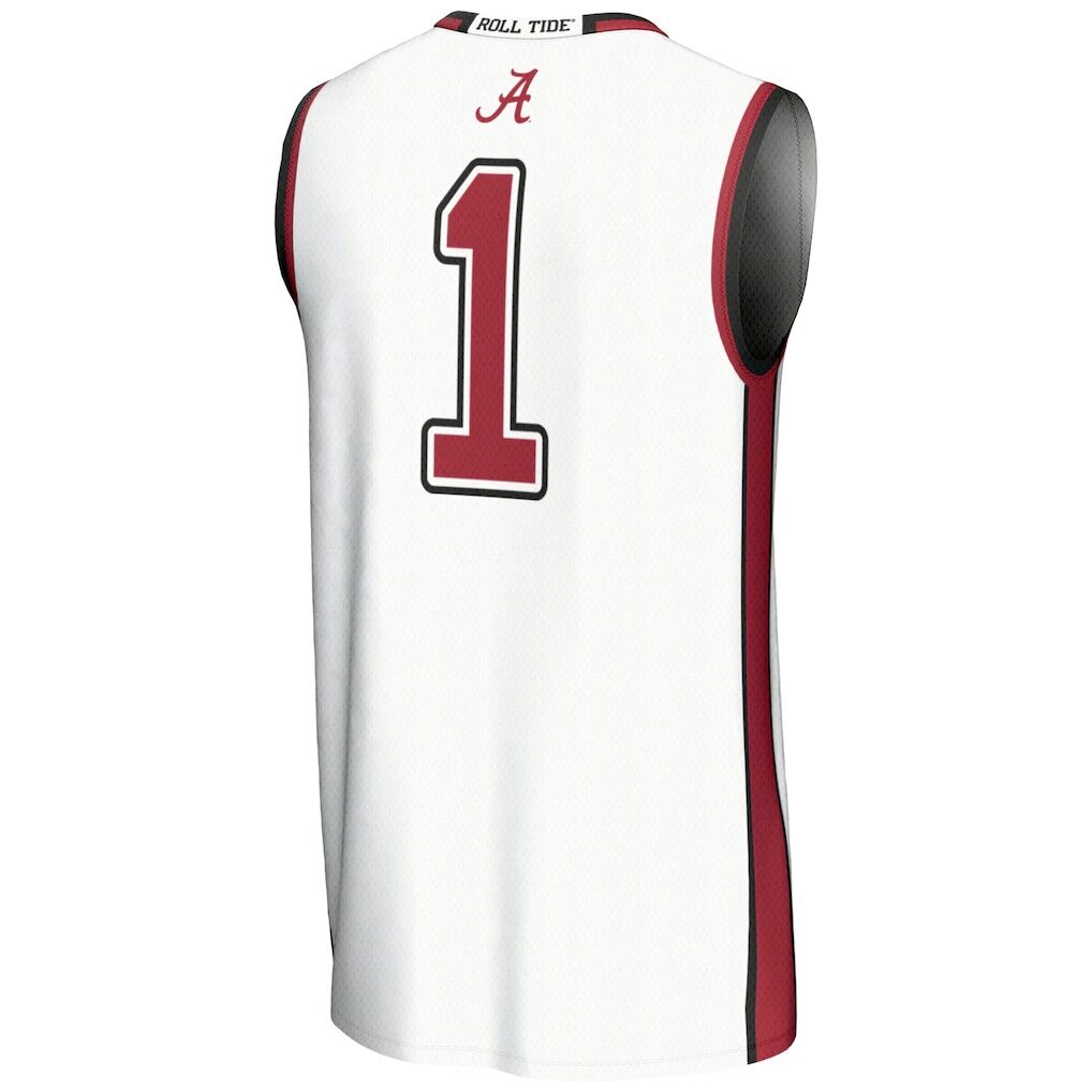 #1 Alabama Crimson Tide GameDay Greats Youth Lightweight Basketball Jersey