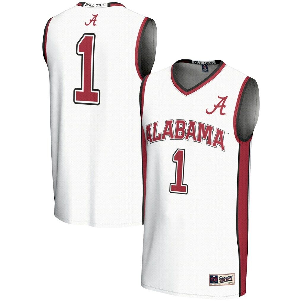 #1 Alabama Crimson Tide GameDay Greats Youth Lightweight Basketball Jersey