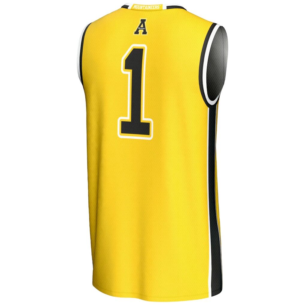 #1 Appalachian State Mountaineers GameDay Greats Youth Lightweight Basketball Jersey