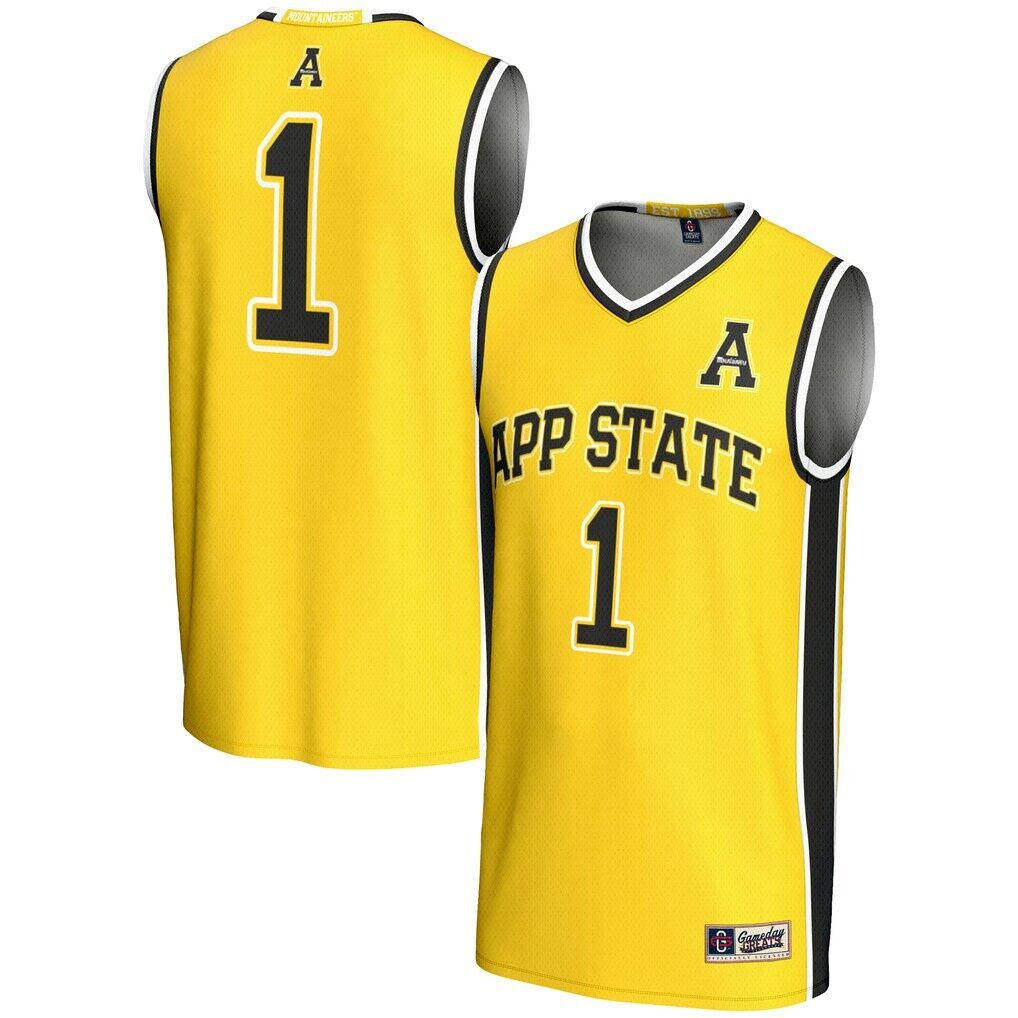 #1 Appalachian State Mountaineers GameDay Greats Youth Lightweight Basketball Jersey