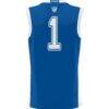 #1 BYU Cougars GameDay Greats Youth Lightweight Basketball Jersey - Royal - Detail View