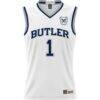 #1 Butler Bulldogs GameDay Greats Youth Lightweight Basketball Jersey - White - Side View