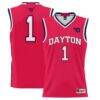 #1 Dayton Flyers GameDay Greats Youth Lightweight Basketball Jersey - Red - Front View