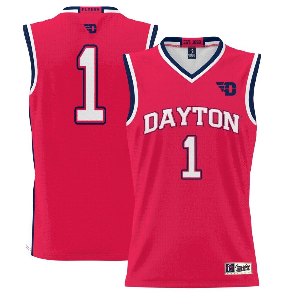 #1 Dayton Flyers GameDay Greats Youth Lightweight Basketball Jersey