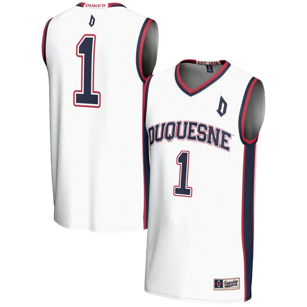 #1 Duquesne Dukes GameDay Greats Youth Lightweight Basketball Jersey