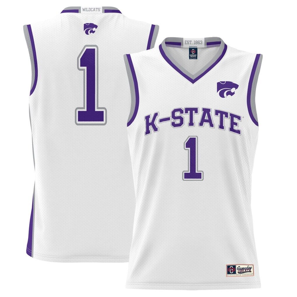 #1 Kansas State Wildcats GameDay Greats Youth Lightweight Basketball Jersey
