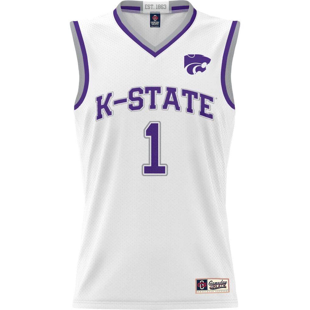 #1 Kansas State Wildcats GameDay Greats Youth Lightweight Basketball Jersey