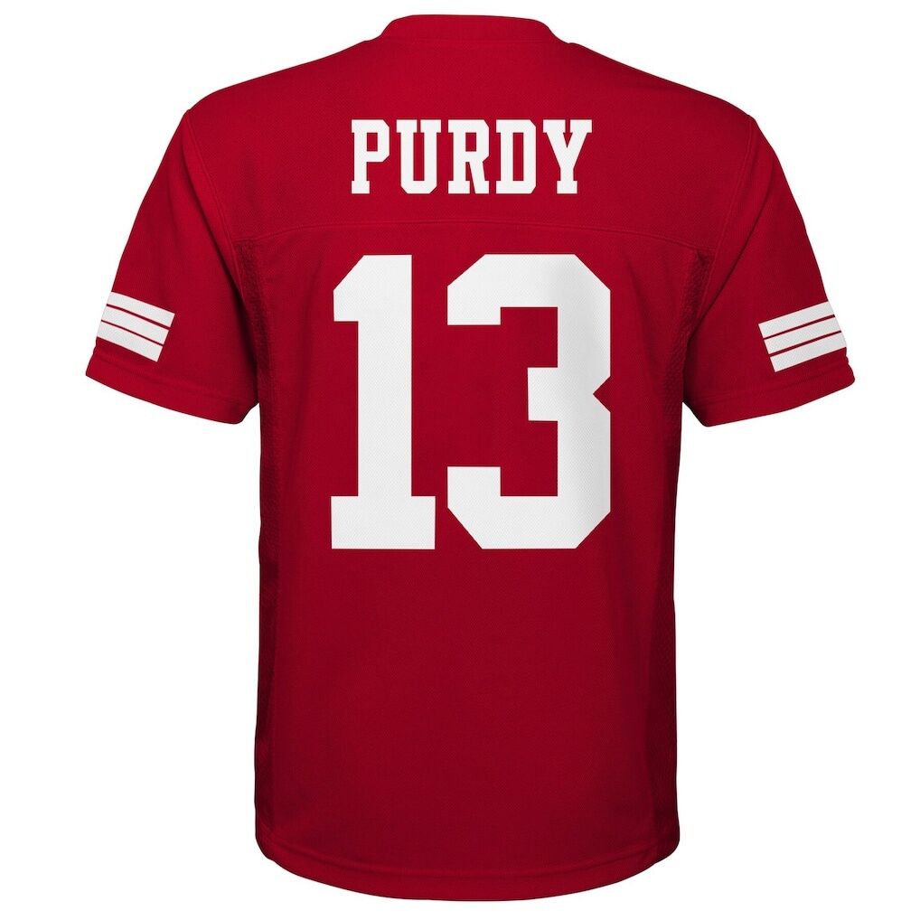 Brock Purdy San Francisco 49ers Youth Replica Jersey - Scarlet