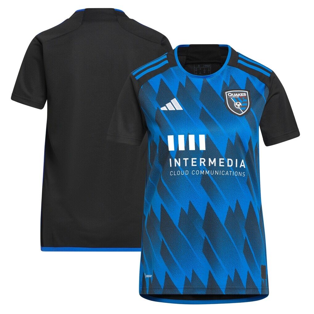San Jose Earthquakes adidas Women's 2023 Active Fault Jersey Replica Jersey