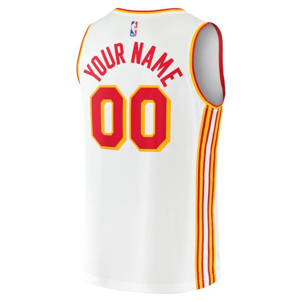 Atlanta Hawks Fashion7 Fast Break Custom Replica Jersey - Association Edition