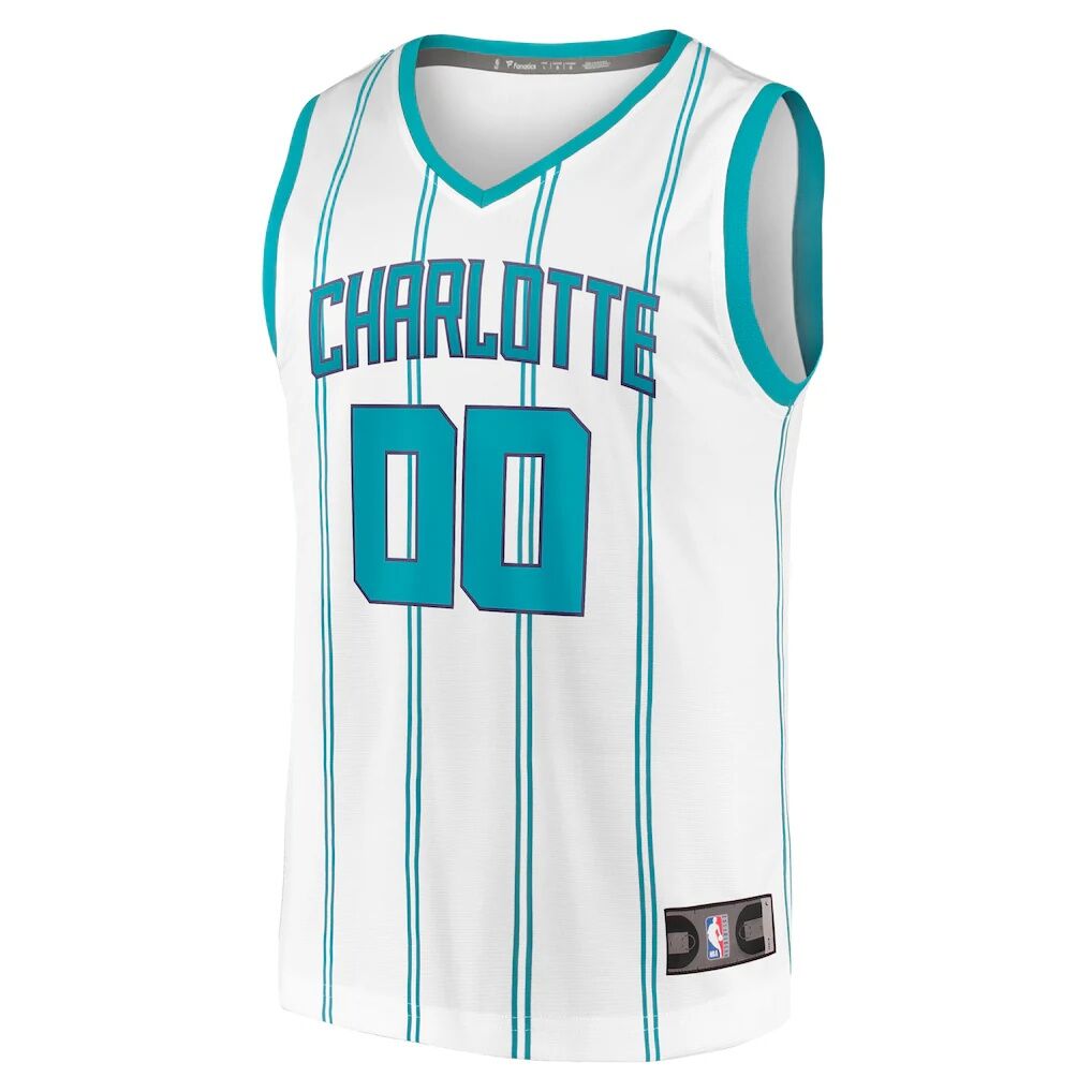 Charlotte Hornets Fashion7 Fast Break Custom Replica Jersey - Association Edition