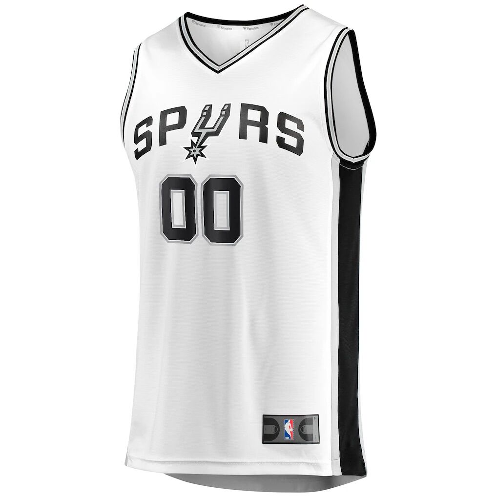San Antonio Spurs Fashion7 Fast Break Custom Replica Jersey - Association Edition