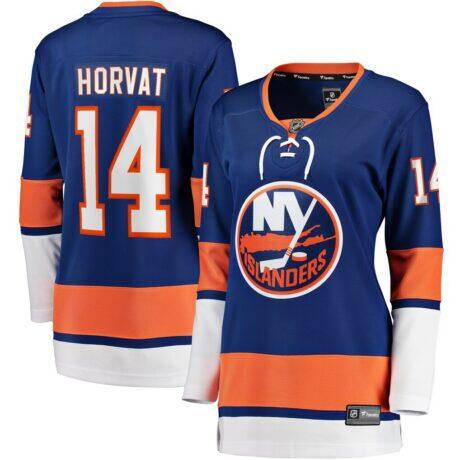 Bo Horvat New York Islanders Women's Fashion7 Home Breakaway Jersey - Blue - Front View