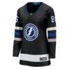 Nikita Kucherov Tampa Bay Lightning Fashion7 Women's Breakaway Jersey - Black - Side View